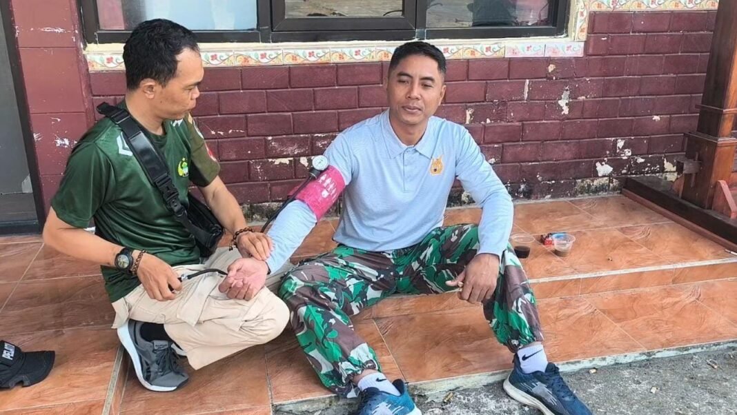 Keberadaan Posko Kesehatan di TMMD Ke-129 Cirebon untuk Masyarakat