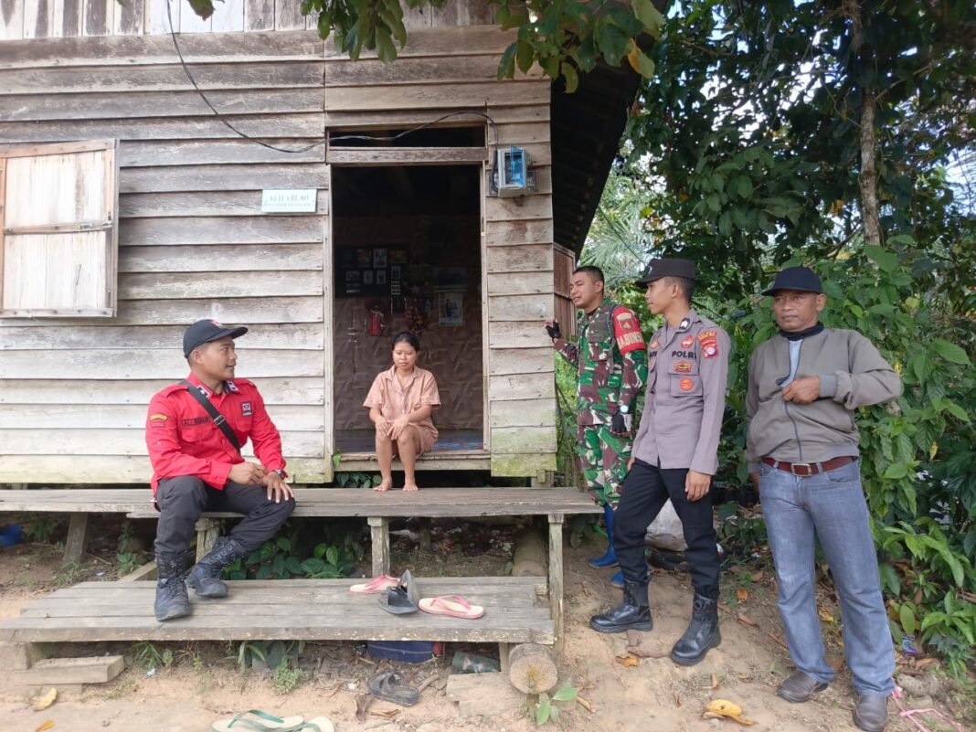 Langkah Proaktif Babinsa Koramil 1018-03/Rungan Cegah Kebakaran Hutan