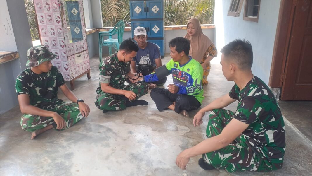 Inisiatif Satgas TMMD 129 Kodim 0413/Bangka Dalam Meningkatkan Kesehatan Masyarakat