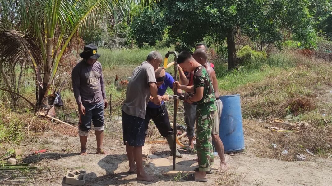 Kodim 0413/Bangka dan Program TMMD ke-129 untuk Air Bersih