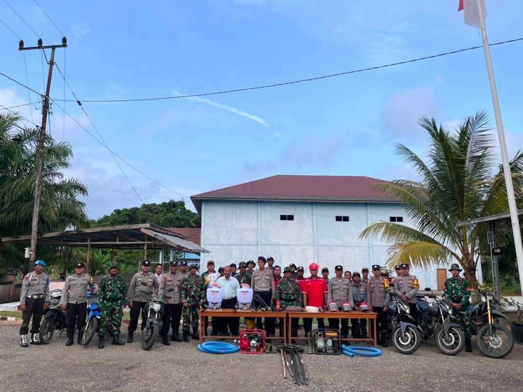 Apel Gabungan Sebagai Upaya Penanganan Karhutla di Barito Timur