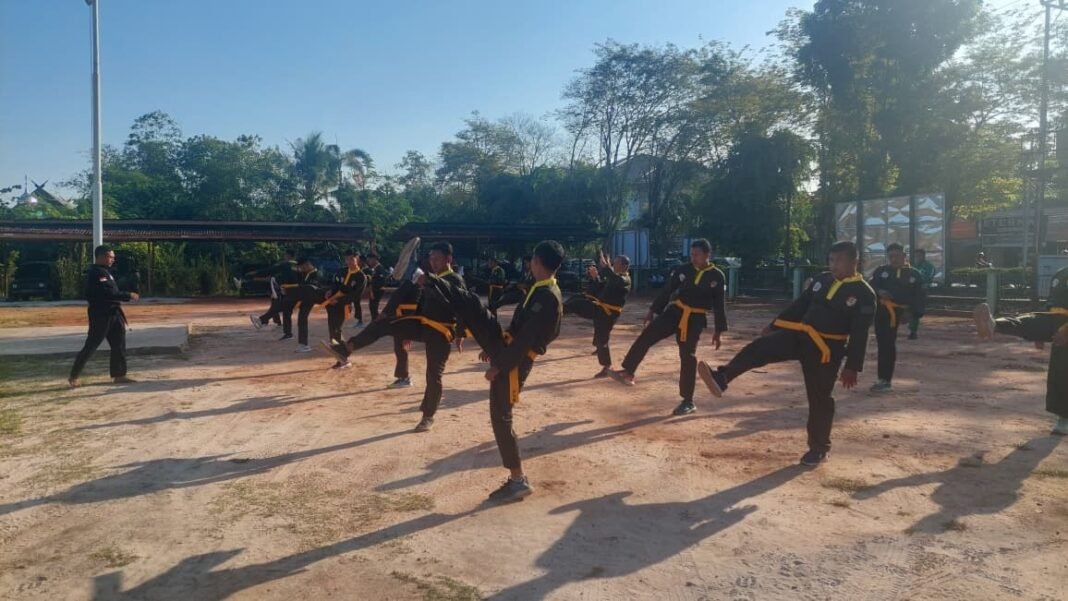 Latihan Rutin PSM di Kodim 1015/Sampit untuk Tingkatkan Disiplin Prajurit