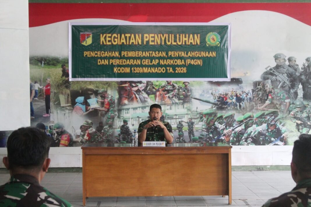 Kodim 1309/Manado: Langkah Strategis Cegah Narkoba