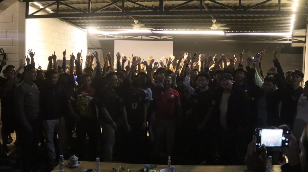 Kodim 1011/Klk Gelar Nobar untuk Memperkuat Kebersamaan