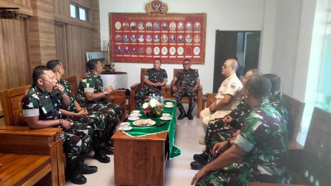 Wasev Sterad Lakukan Peninjauan Program PKBN di Kodim 1610