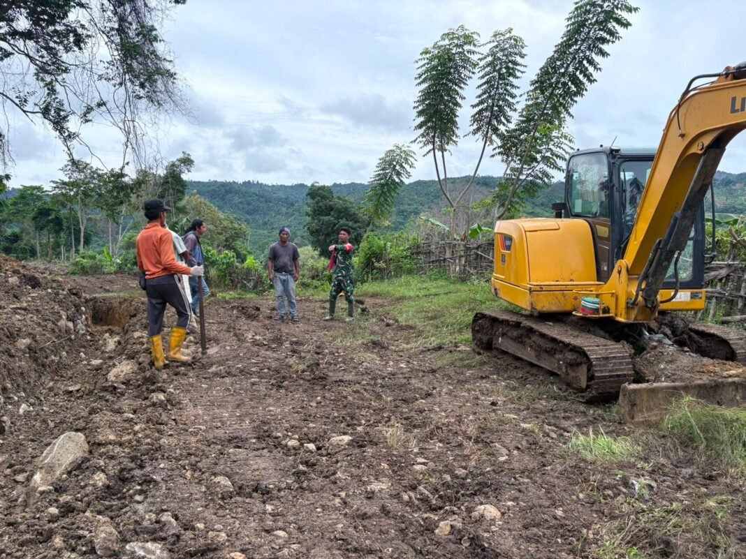 TMMD ke-129: Aksi Rekonstruksi dan Lingkungan di Perbatasan Sebatik Barat