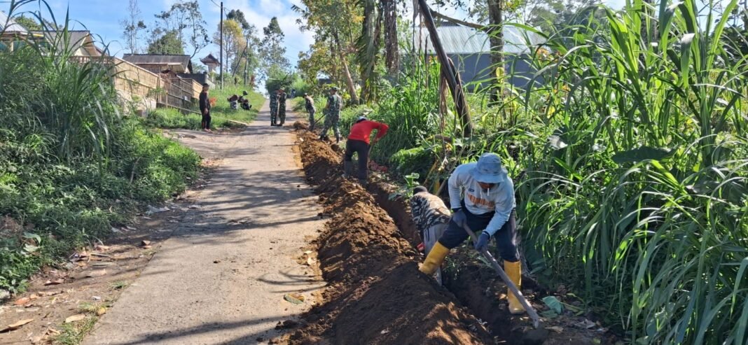 Kegiatan TMMD Ke-129: Semangat Gotong Royong dalam Pipanisasi
