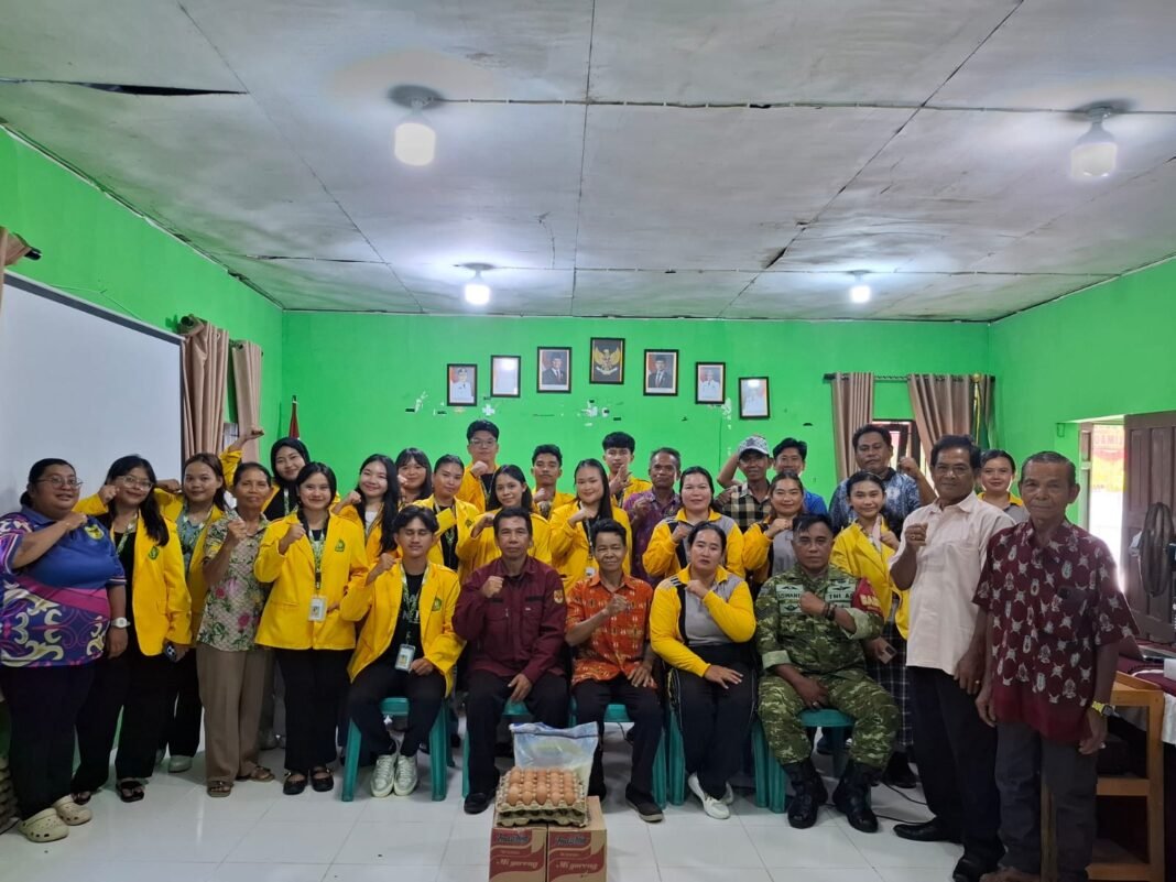 Dukungan Babinsa untuk Mahasiswa KKN dalam Pembangunan Desa
