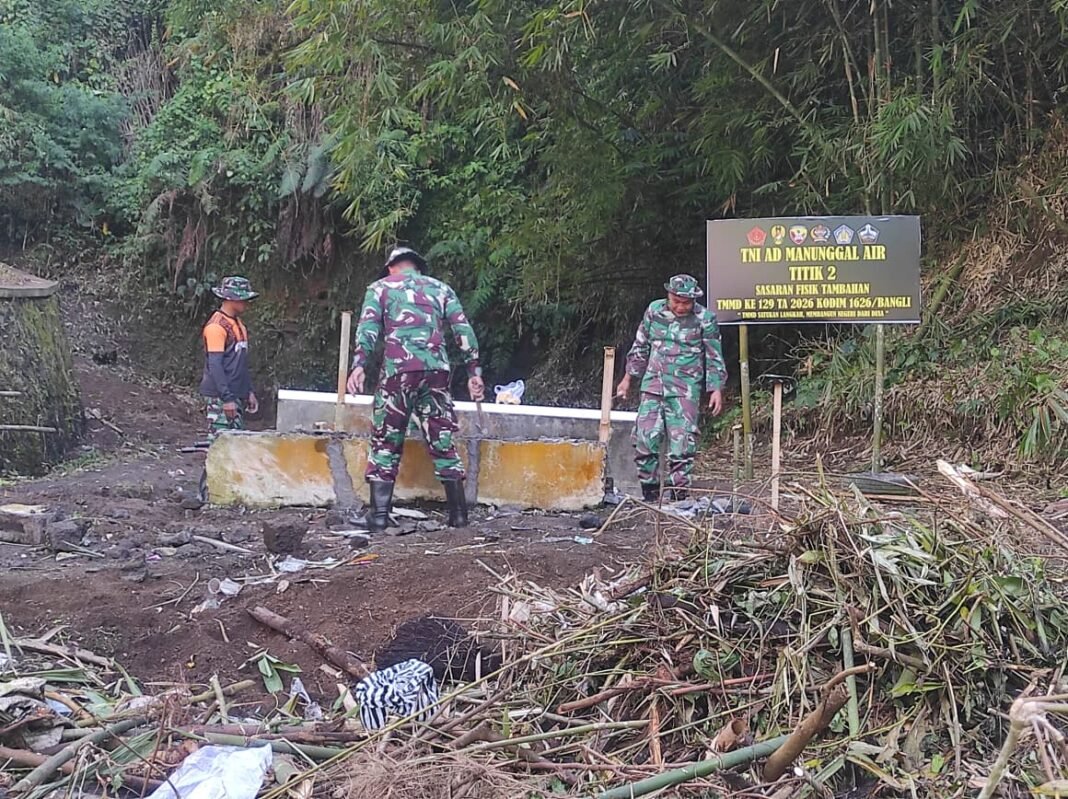 Inisiatif TNI Manunggal Air: Meningkatkan Akses Air Bersih di Sekardadi