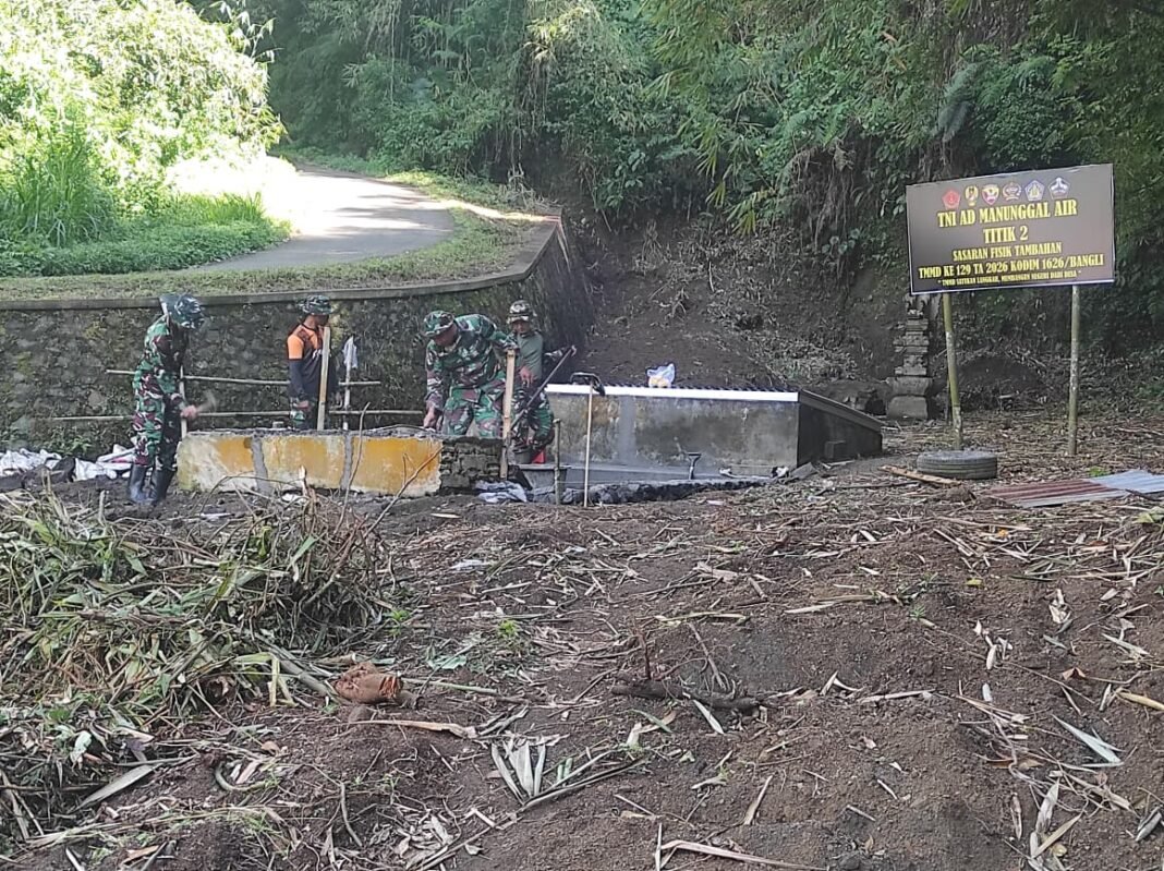 Menguatkan Sinergi TNI dan Masyarakat Melalui Pembangunan Air Bersih