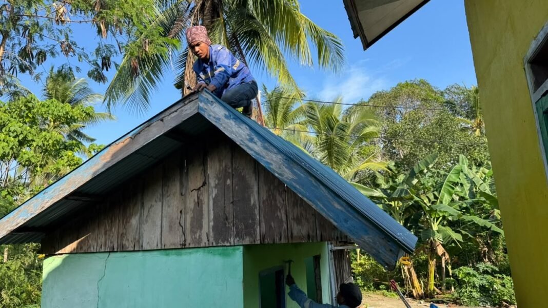 SDN Pulau Dua Berbenah dengan Pembangunan MCK Melalui Program TMMD Ke-129
