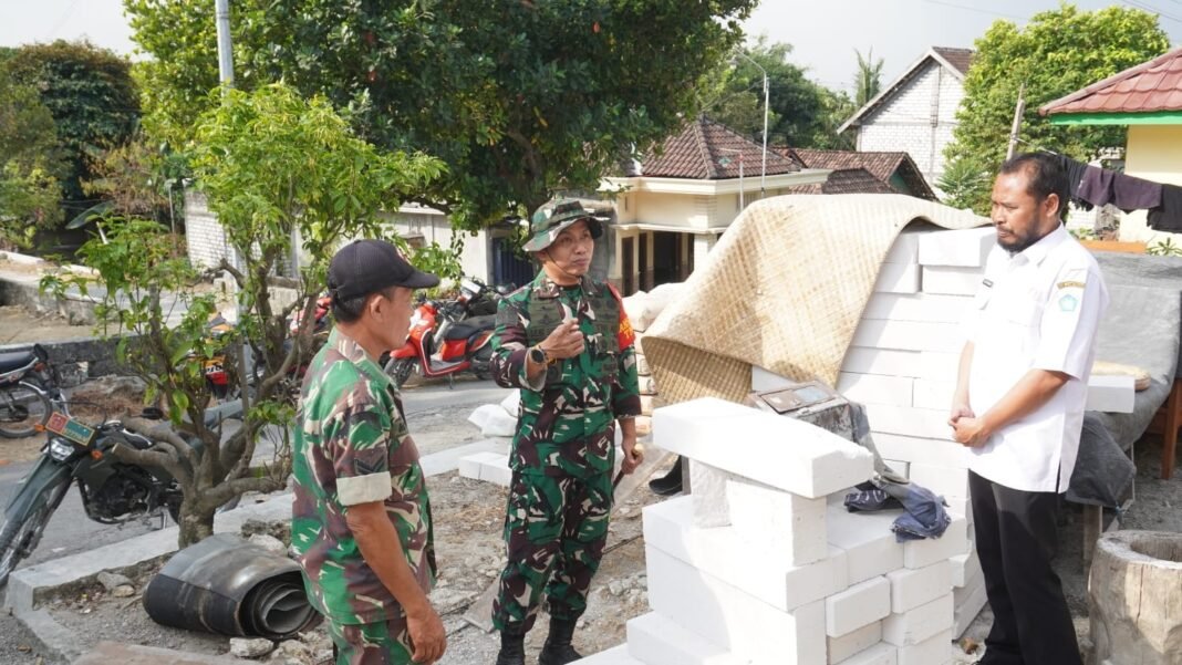 Tim TMMD 129 di Tlemang: Kunci Sukses dalam Pembangunan Berbasis Kolaborasi