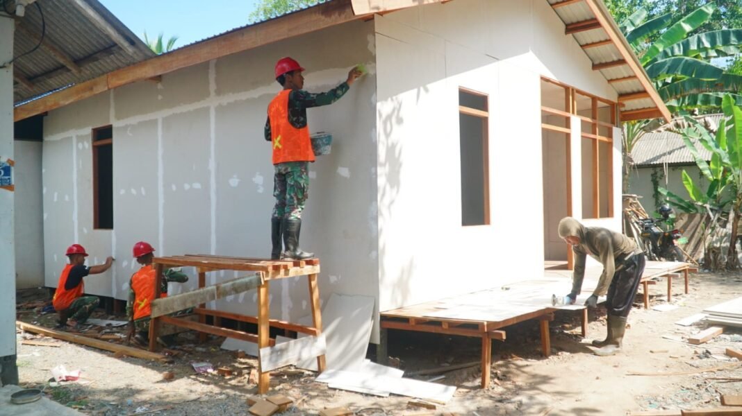 Program TMMD Ke-129: Membangun Rumah Layak untuk Warga
