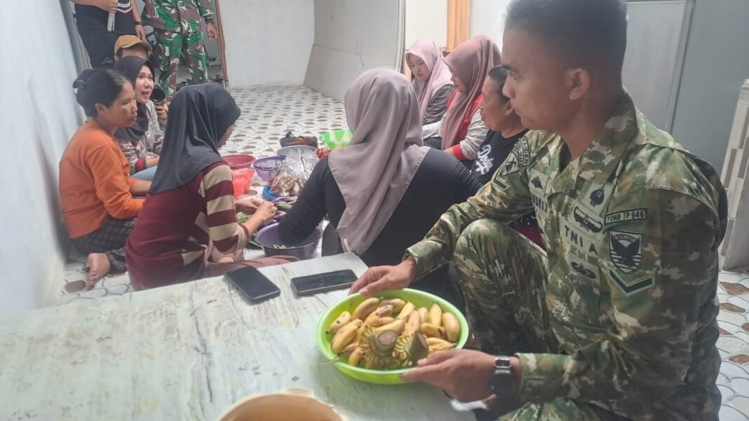 Aksi Gotong Royong Menuju Acara Ngagung di Bangka