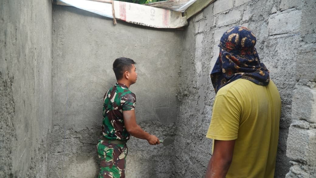 Pembangunan MCK di Masjid Quba Desa Umbele Terus Berproses