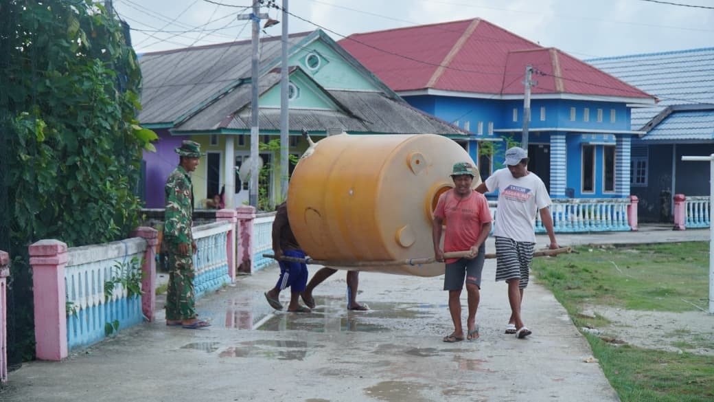 Percepatan Pembangunan Air Bersih di Umbele melalui Gotong Royong