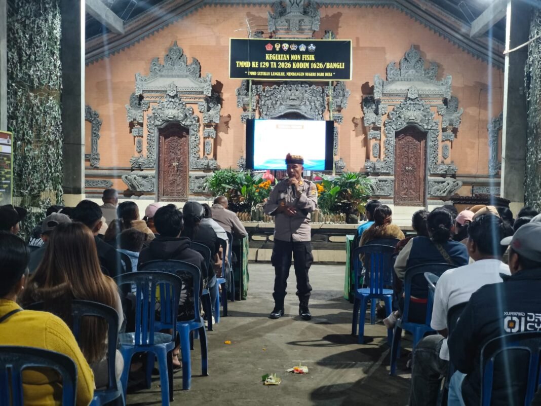 Eduksi Bahaya Narkoba oleh TMMD Ke-129 Mendapat Respon Positif di Sekardadi