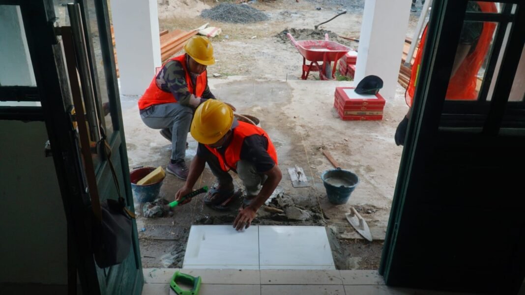 TMMD Ke-129 Fasilitasi Peningkatan Musholla Darul Iman
