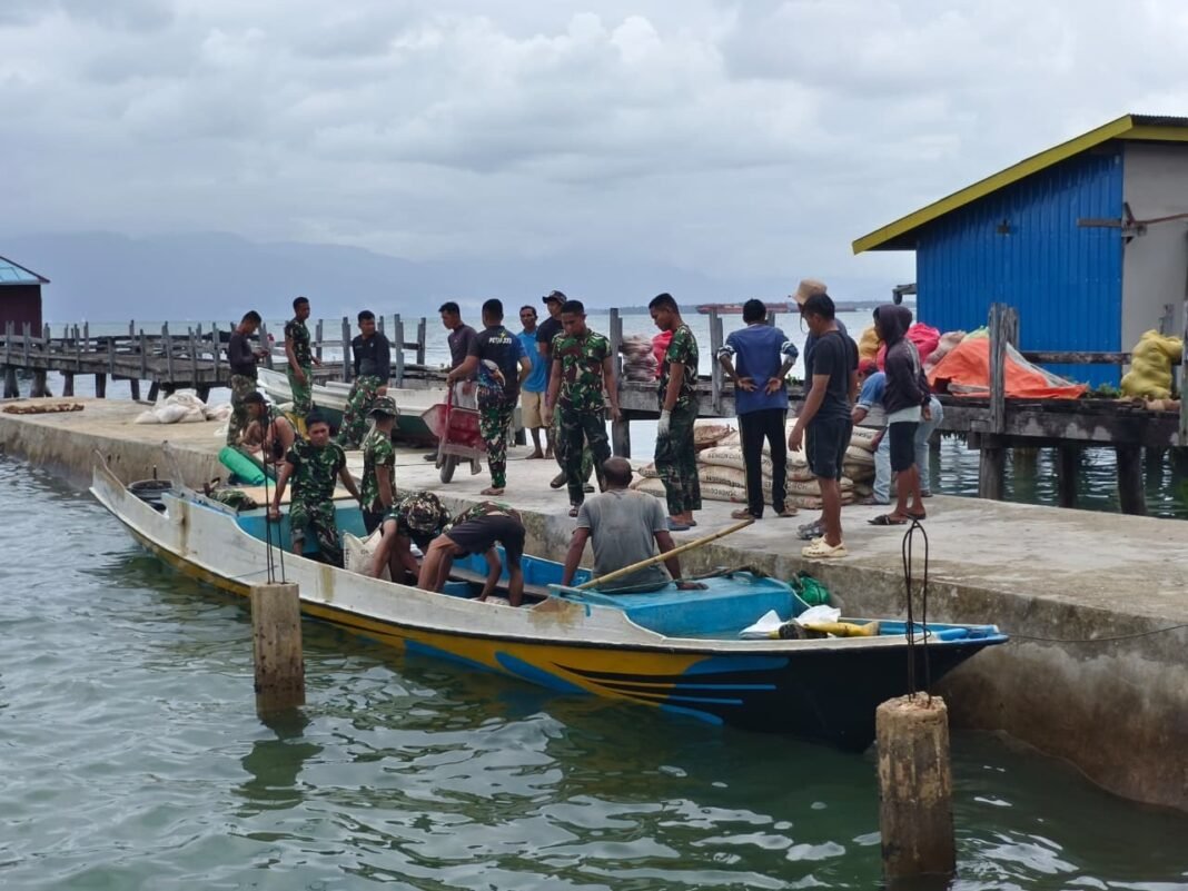 Komitmen Gotong Royong Masyarakat dan Satgas TMMD di Morowali