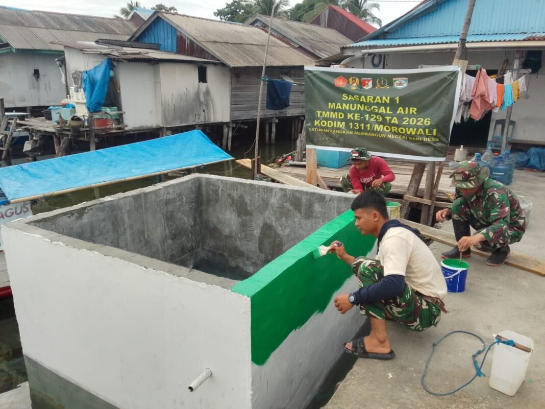 Program Air Bersih di Desa Umbele Melangkah Maju