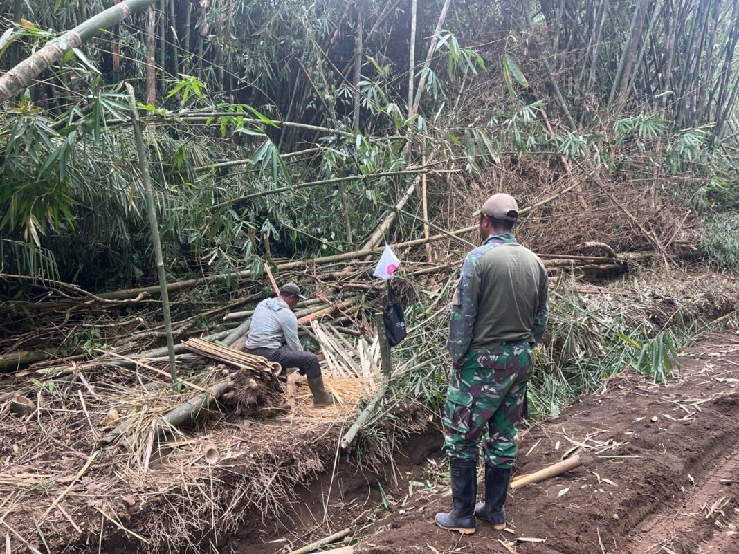 Transformasi Pertanian Bambu di Sekardadi Berkat Program TMMD