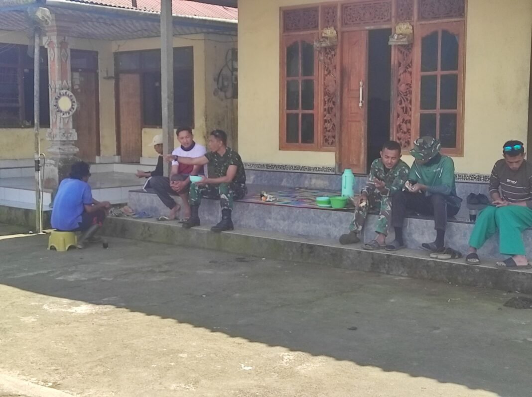 Kegiatan Satgas TMMD Membangun Solidaritas dan Kebersamaan