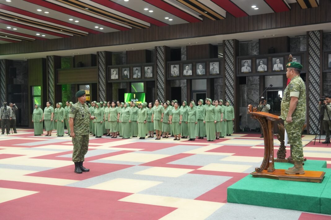 Perwira Tinggi TNI AD Terima Kenaikan Pangkat, Kasad Ingatkan Tanggung Jawab