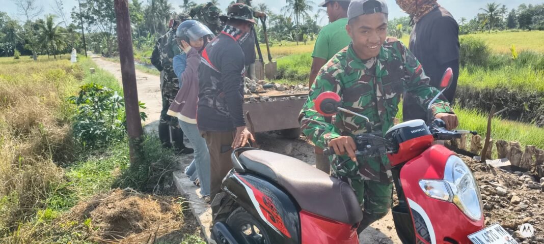 Perhatian Keselamatan Warga dalam Satgas TMMD di Kapuas