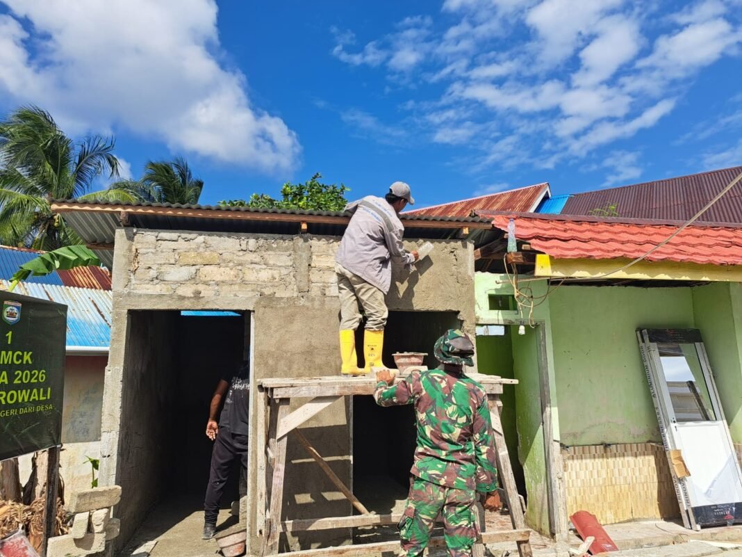 Update Proyek MCK Masjid Quba Desa Umbele Menuju Penyelesaian