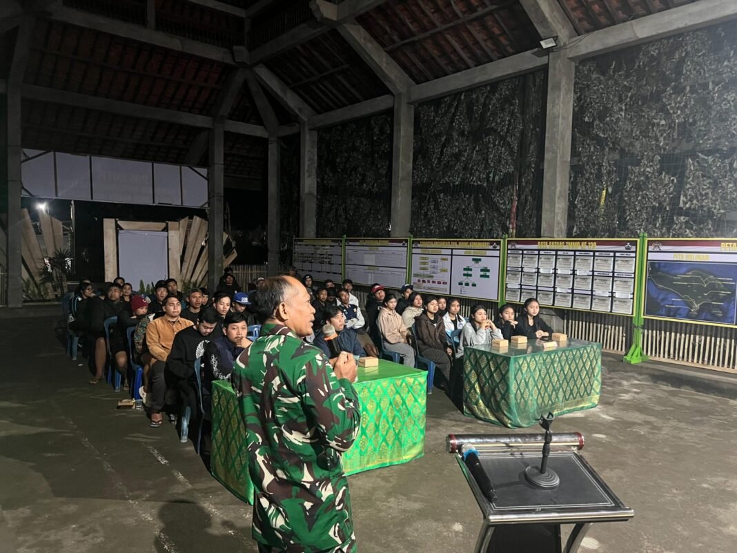 Program Penyuluhan TNI AD untuk Pembangunan SDM di TMMD Ke-129 Kodim 1626/Bangli