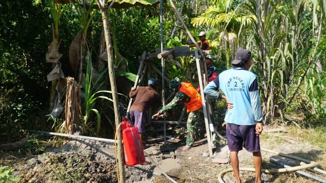 Keterlibatan Warga dalam TMMD Percepat Akses Air Bersih