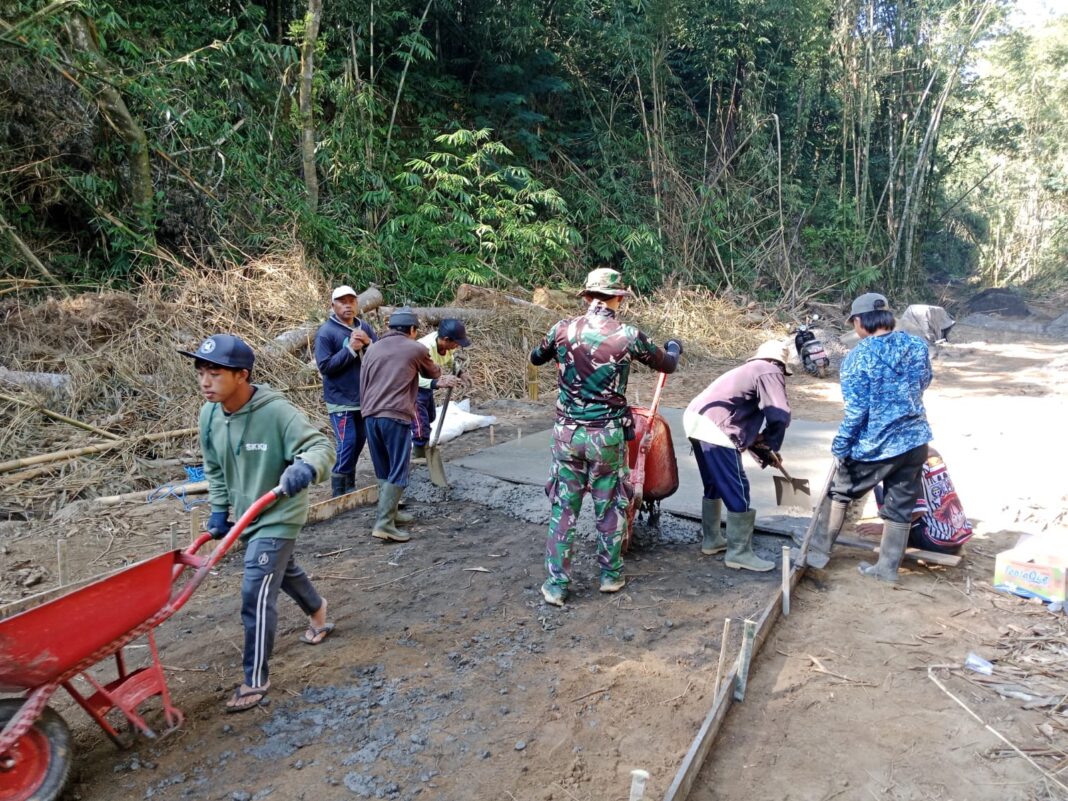 Kesuksesan DPT TMMD Ke-129 Kodim 1626/Bangli Tunjukkan Semangat Kerja Bersama