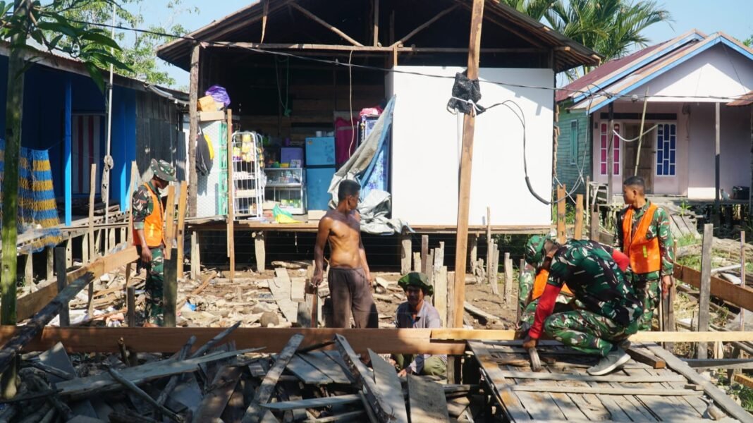 Partisipasi Masyarakat dalam TMMD Percepat Pembangunan RTLH