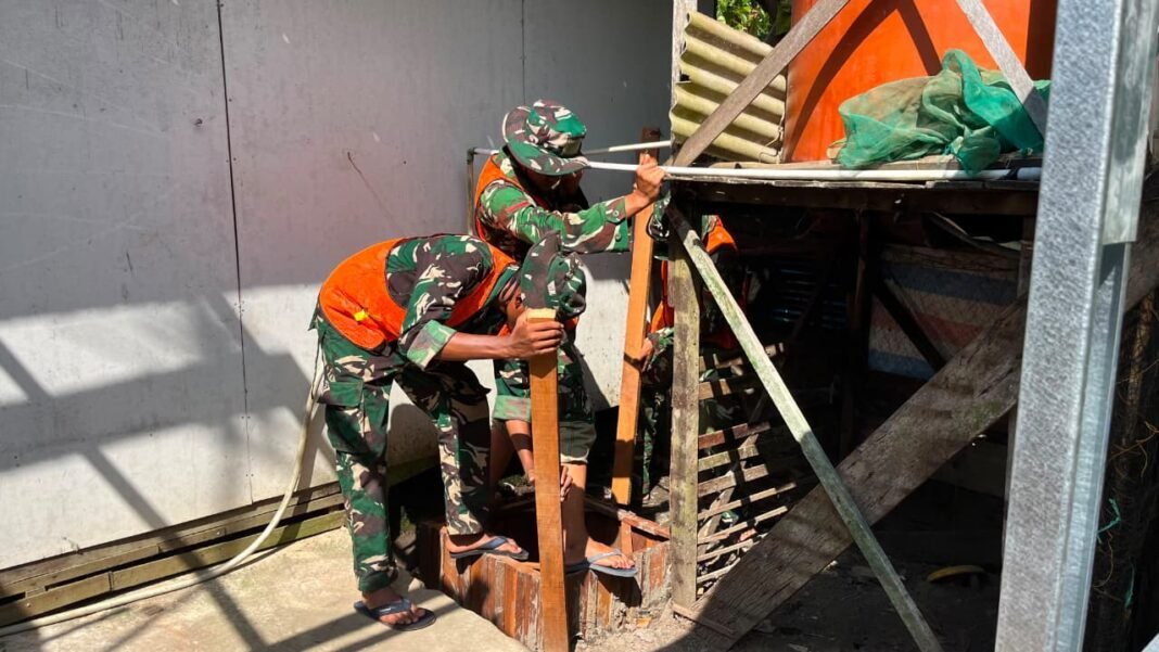 Upaya TMMD dalam Meningkatkan Sanitasi Melalui Pembangunan MCK di Desa