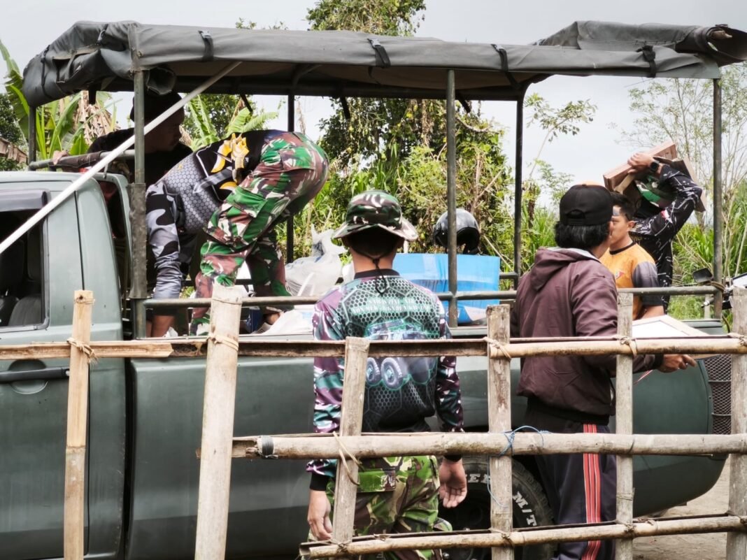 Sinergi Antara TNI dan Warga dalam TMMD Ke-129