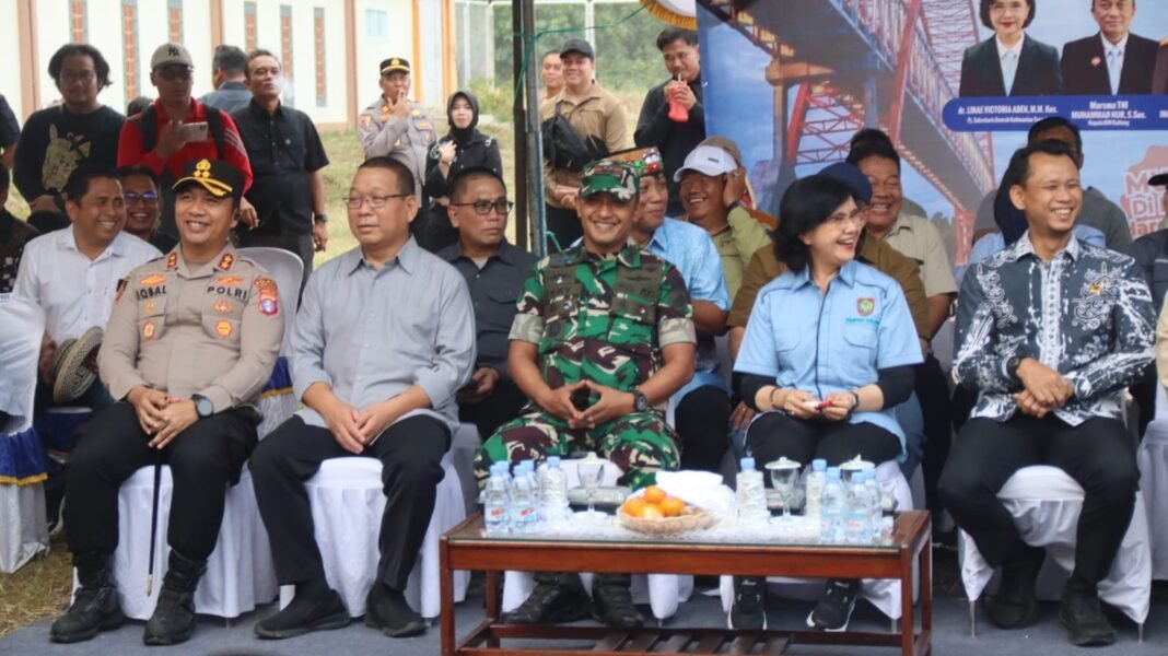 Peluncuran Gerakan Pangan Murah dan Pemeriksaan Kesehatan di Pulang Pisau
