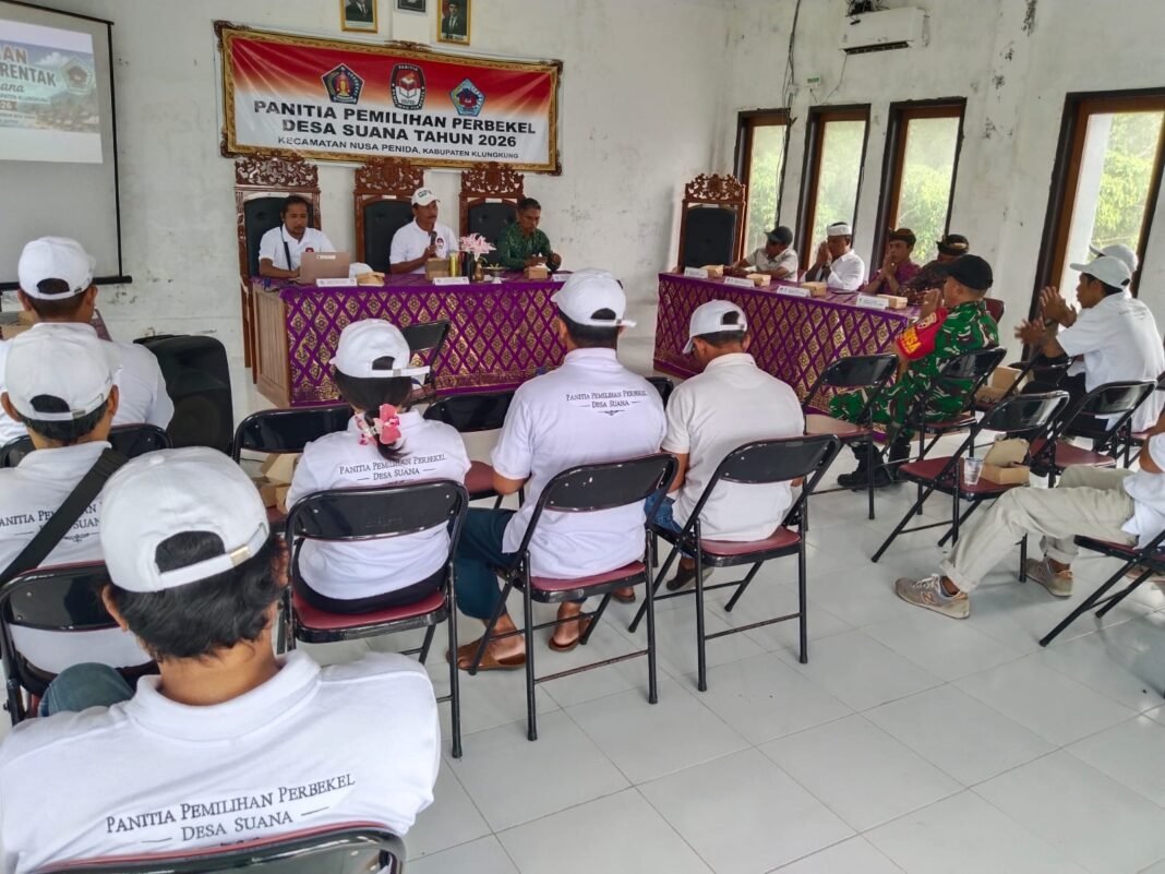 Empat Calon Perbekel Terpilih di Desa Suana