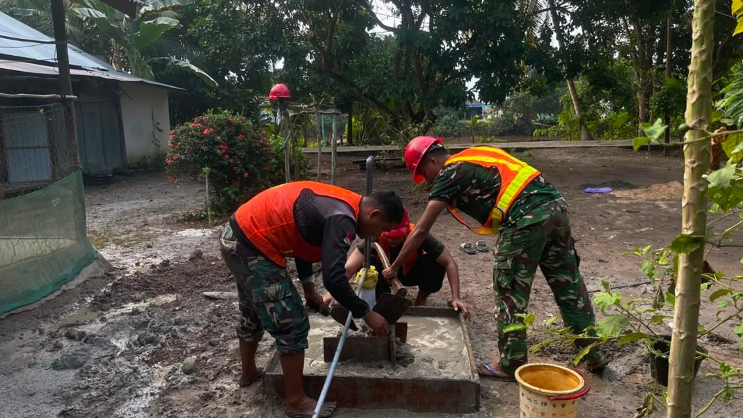 Sumur Bor Sasaran 5: Tanda Kemajuan TMMD Ke-129 Kodim 1011/KLK