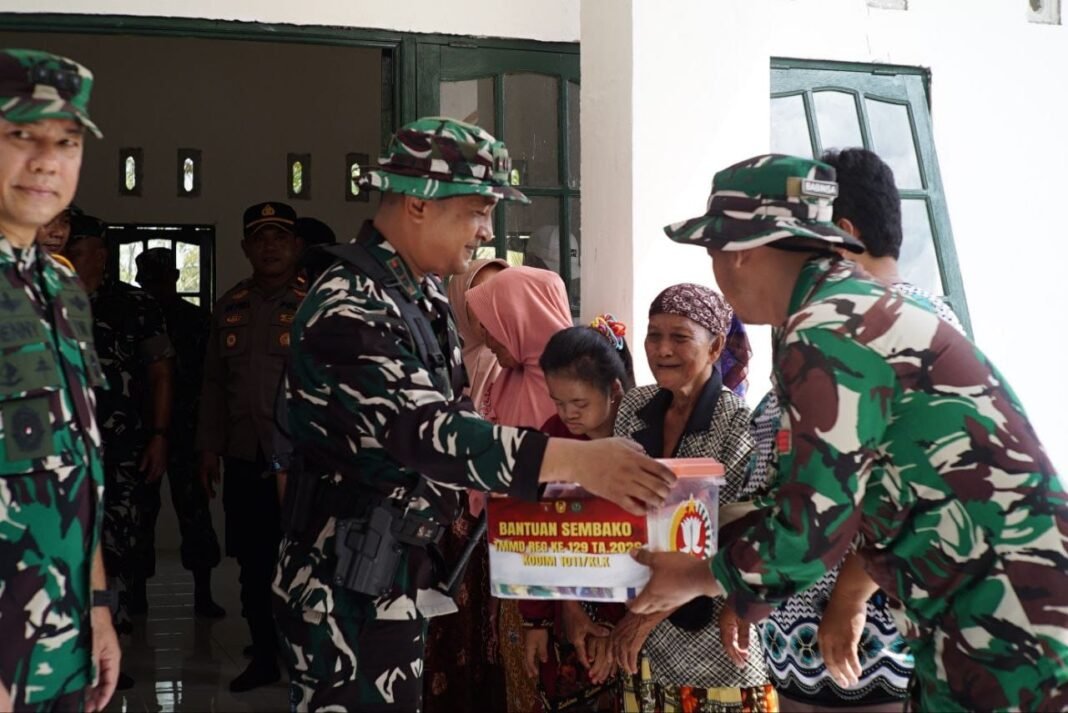 Baksos TMMD Ke-129: Wujud Peduli TNI di Desa Bandar Raya