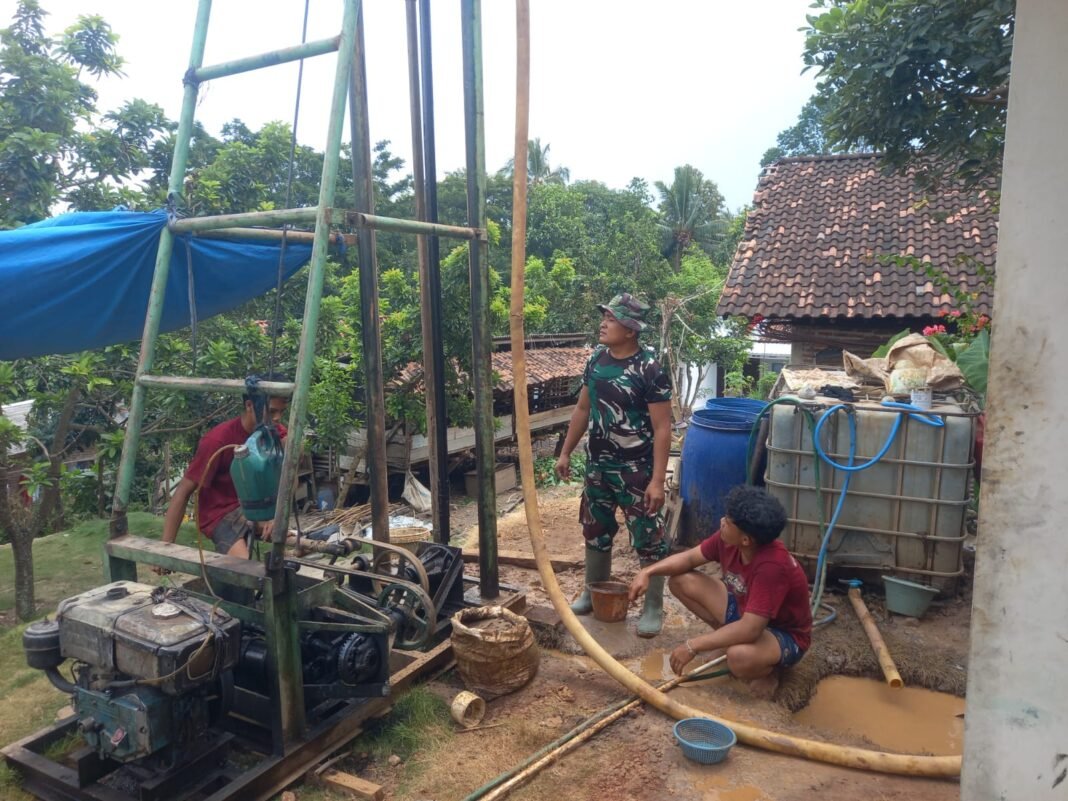Upaya Satgas TMMD Ke-129 Kodim 0410/KBL dalam Penyediaan Air Bersih