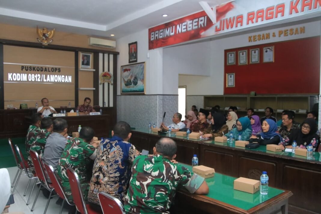 Rakor Pra TMMD ke-129 Dipimpin oleh Dandim 0812
