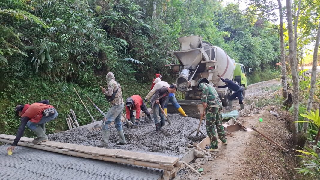 Dengan Selaras, TPT Siap Berikan Dukungan Pada Pembangunan Jalan Desa