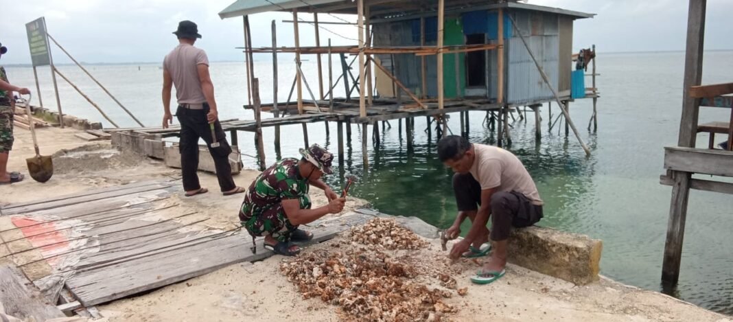 Progress Renovasi RTLH Ibu Syamsiah di Desa Umbele oleh Satgas TMMD