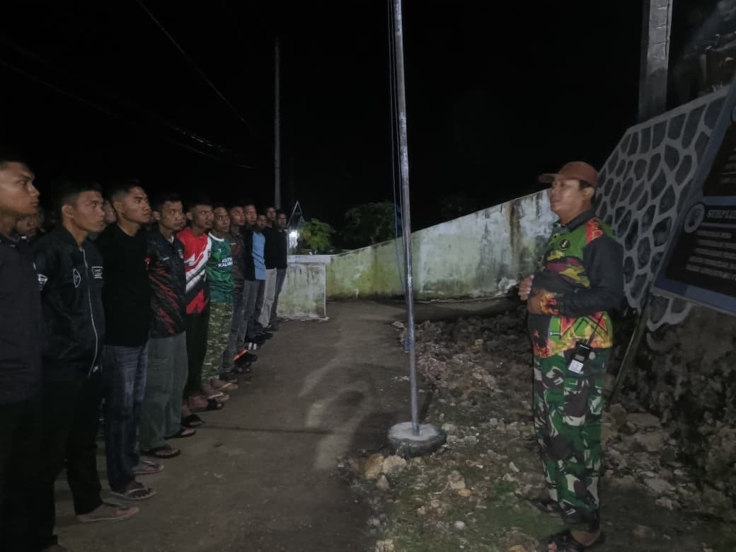 Pemimpin Apel Malam TMMD, Dan SSK Pastikan Kesiapan Personel