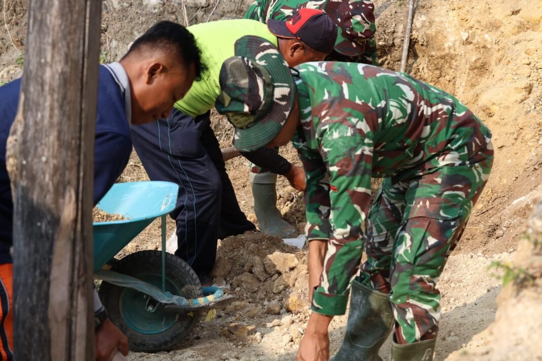Darto, Sosok Inspiratif di Balik TMMD Desa Tlemang