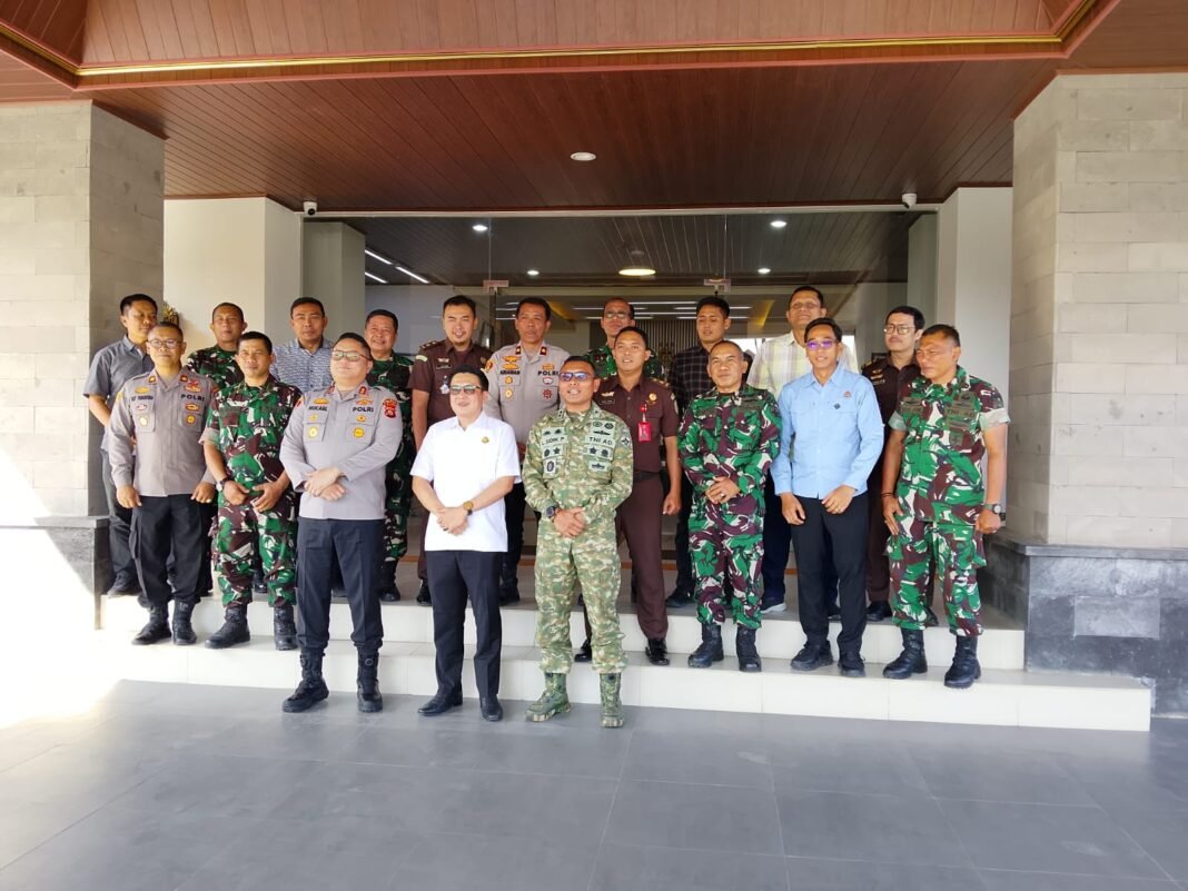 Sinergi TNI, Polri, dan Kejaksaan: Membangun Keamanan di Kabupaten Klungkung