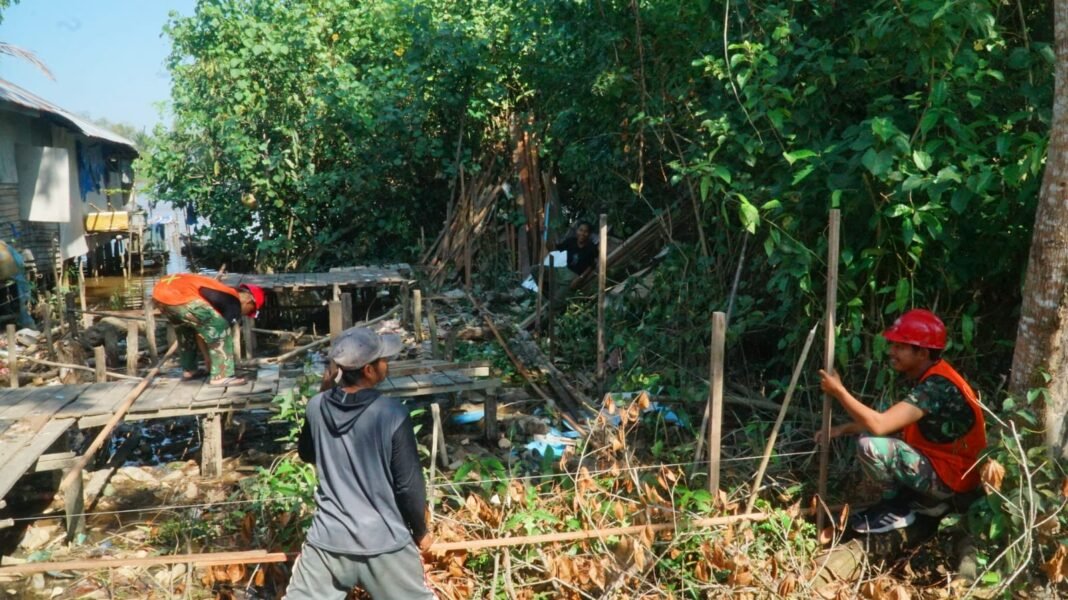 TMMD Ke-129: Pembangunan RTLH Melalui Kerjasama TNI dan Warga