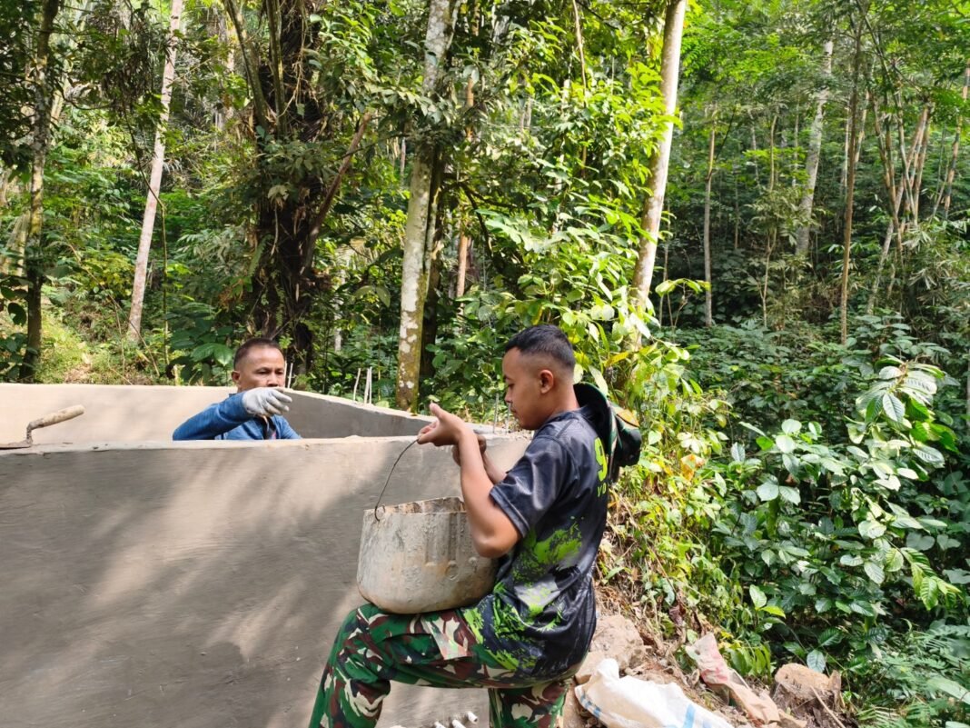 Bak Penampungan Air TMMD Ke-129 Cianjur: Pentingnya Penyediaan Air Bersih bagi Masyarakat