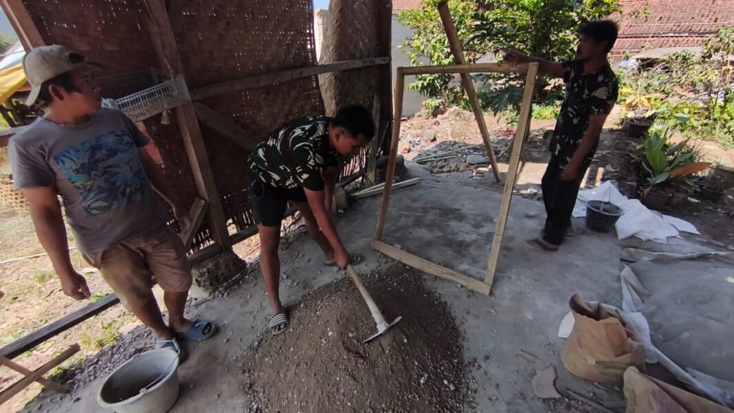 Satgas TMMD Ke-129 Kodim 0608/Cianjur: Pondasi Kuatan Utama Dalam Pembangunan