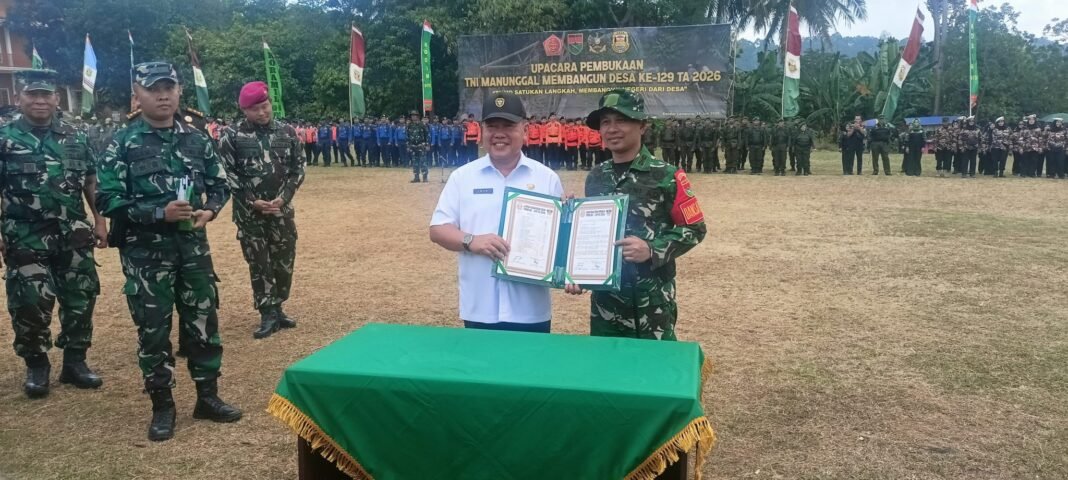TMMD Ke-129 Resmi Diluncurkan, Komitmen TNI dan Warga untuk Membangun